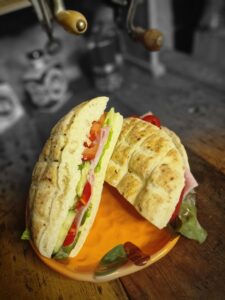 Sandwich mit Gemüse