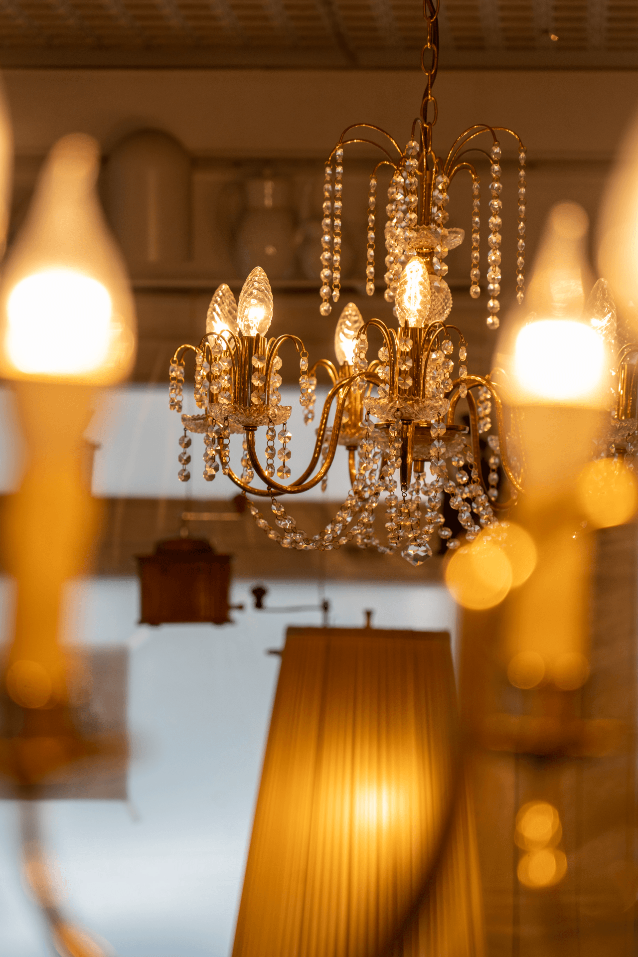 Café Curioso - Kronleuchter